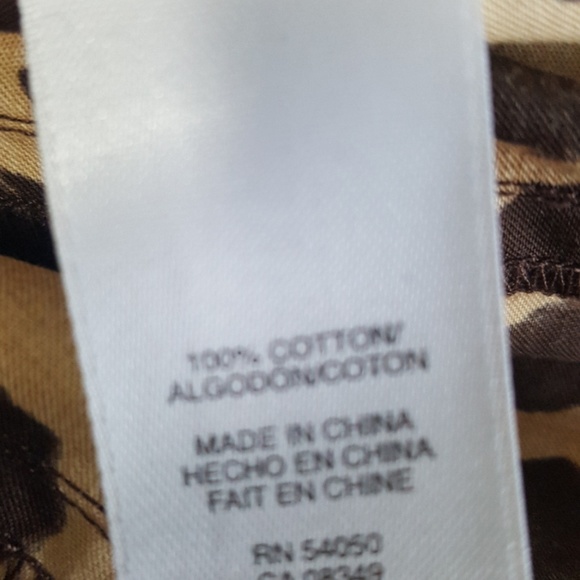 Jones New York Signature animal print  dress - Picture 5 of 6